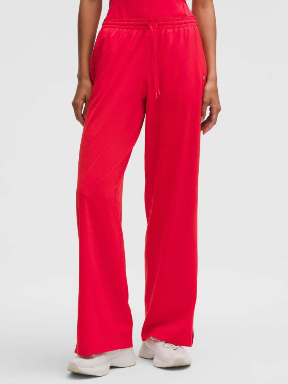 NWT LULULEMON Court Rival Mid-Rise Wide-Leg Track Pant Regular - 10 - Red